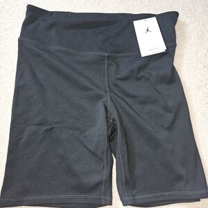 Womens Nike Dri Fit Jordan Black Athletic Shorts